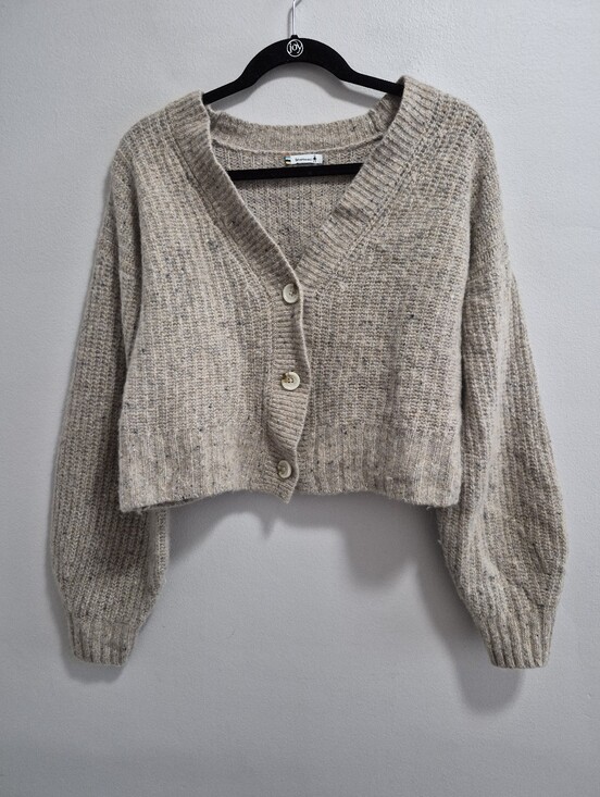 Smartwool Sweaters - Smartwool Cozy Lodge Merino Wool Alpaca Oatmeal Cropped Cardigan Sweater Medium